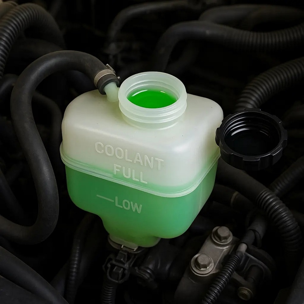 put coolant in car
