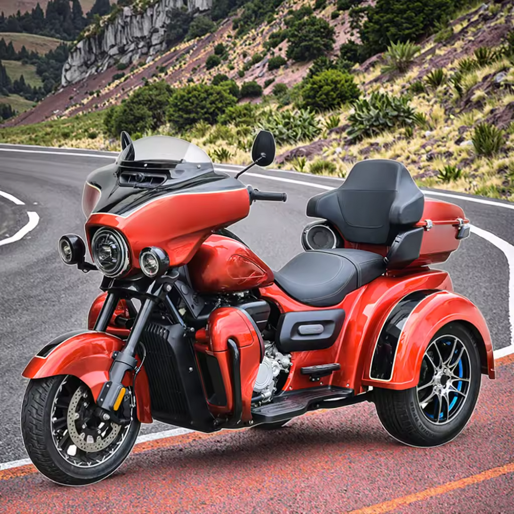 reverse trike motorcycle