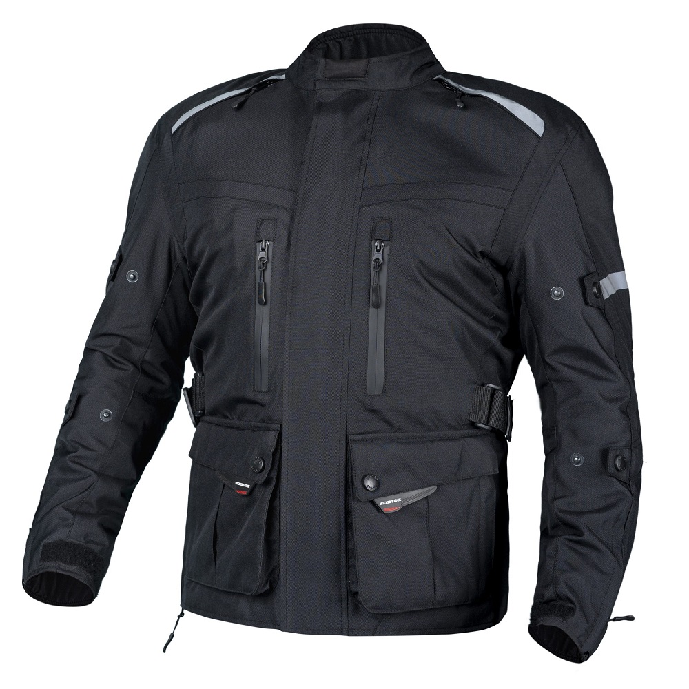 Armored Motorcycle Jacket: Stylish Safeguard for Your Adventures
