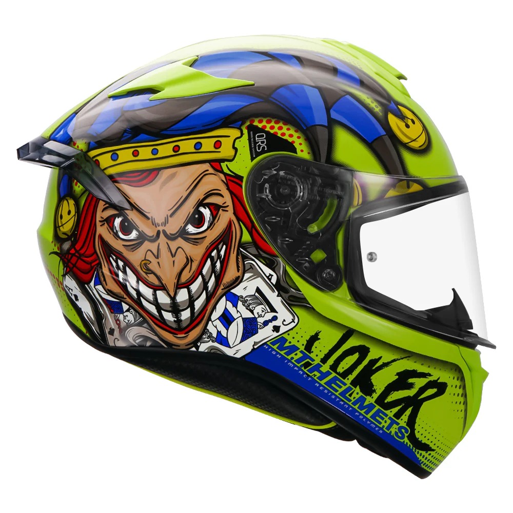 joker motorcycle helmet
