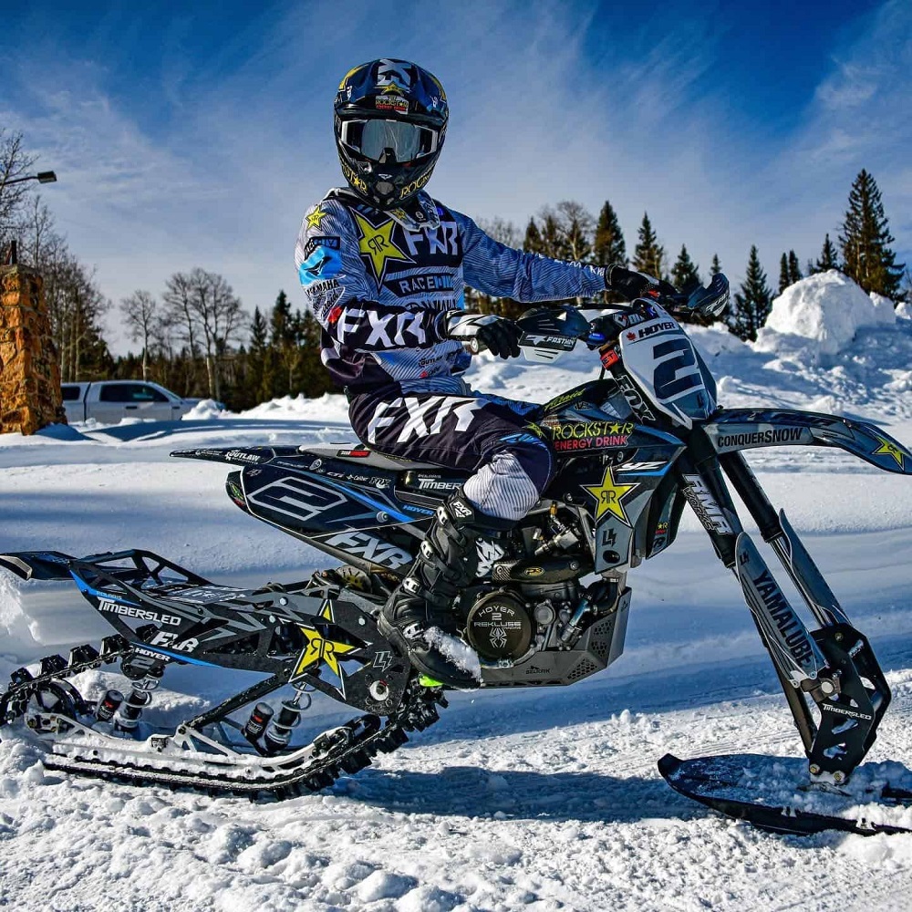snow motorcycle