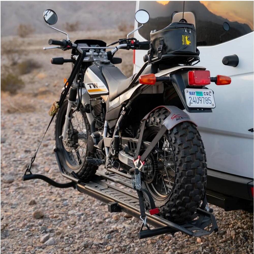 trailer hitch motorcycle carrier