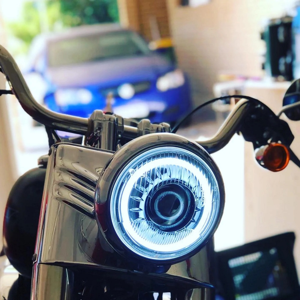 motorcycle headlights