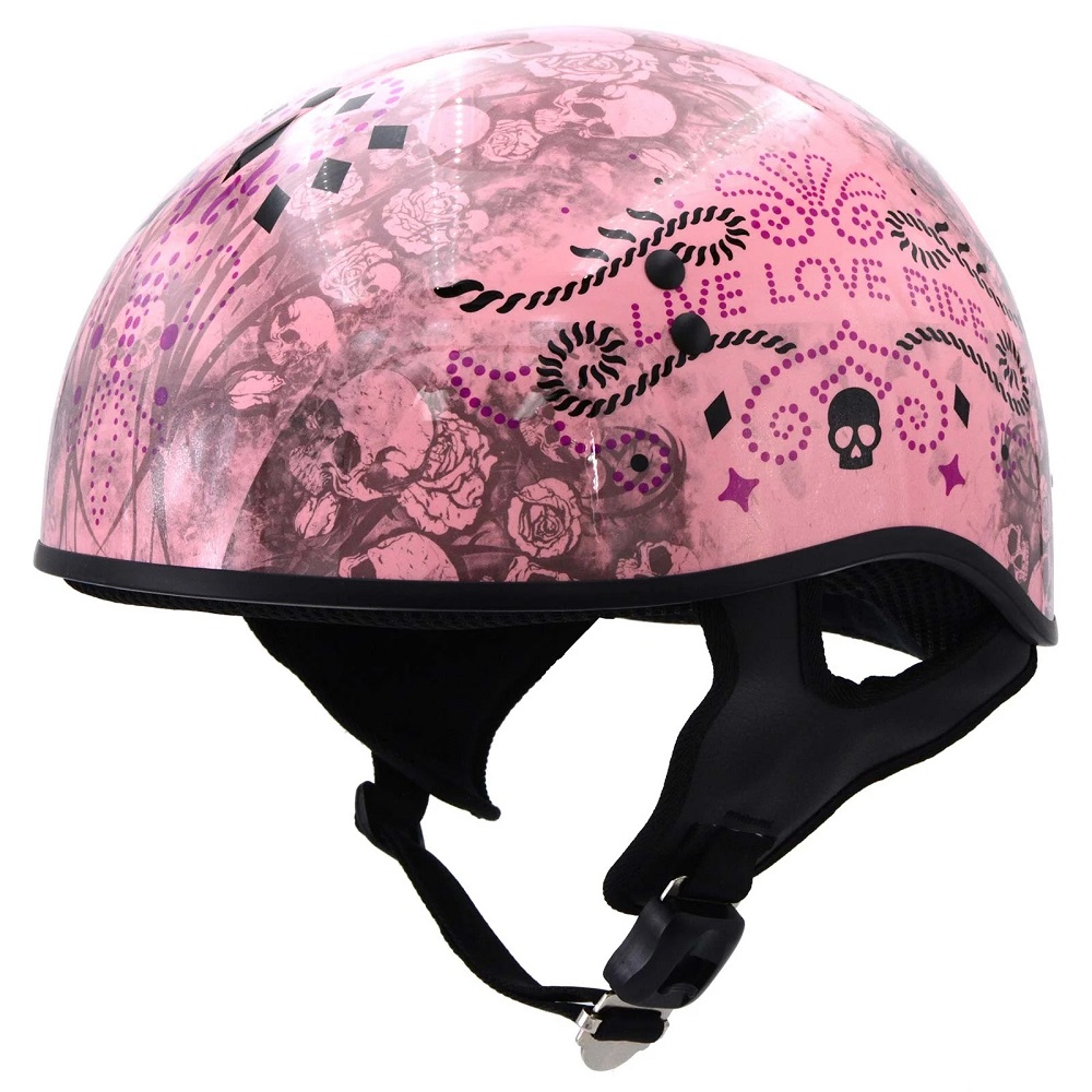 half motorcycle helmet