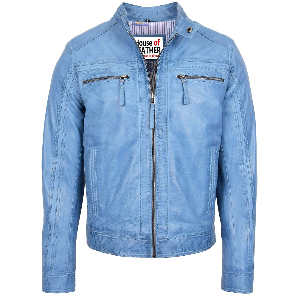 blue motorcycle jackets