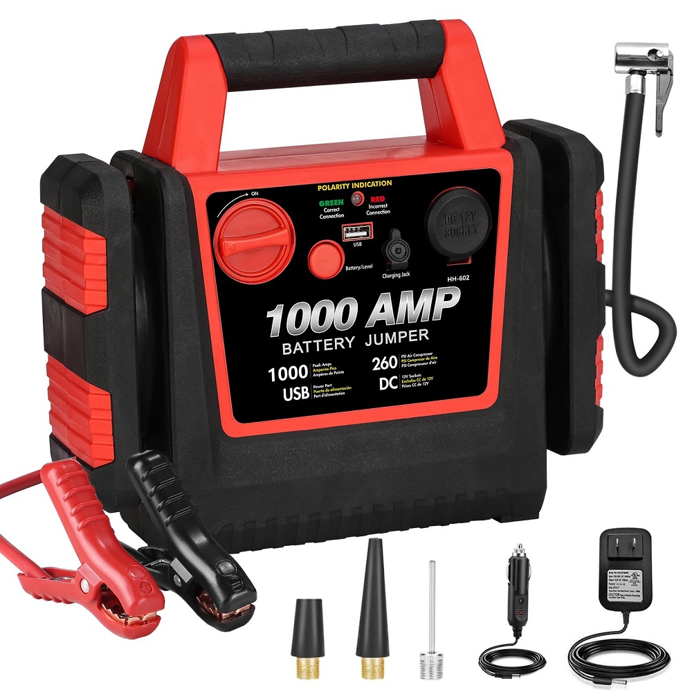 portable car battery jump starter