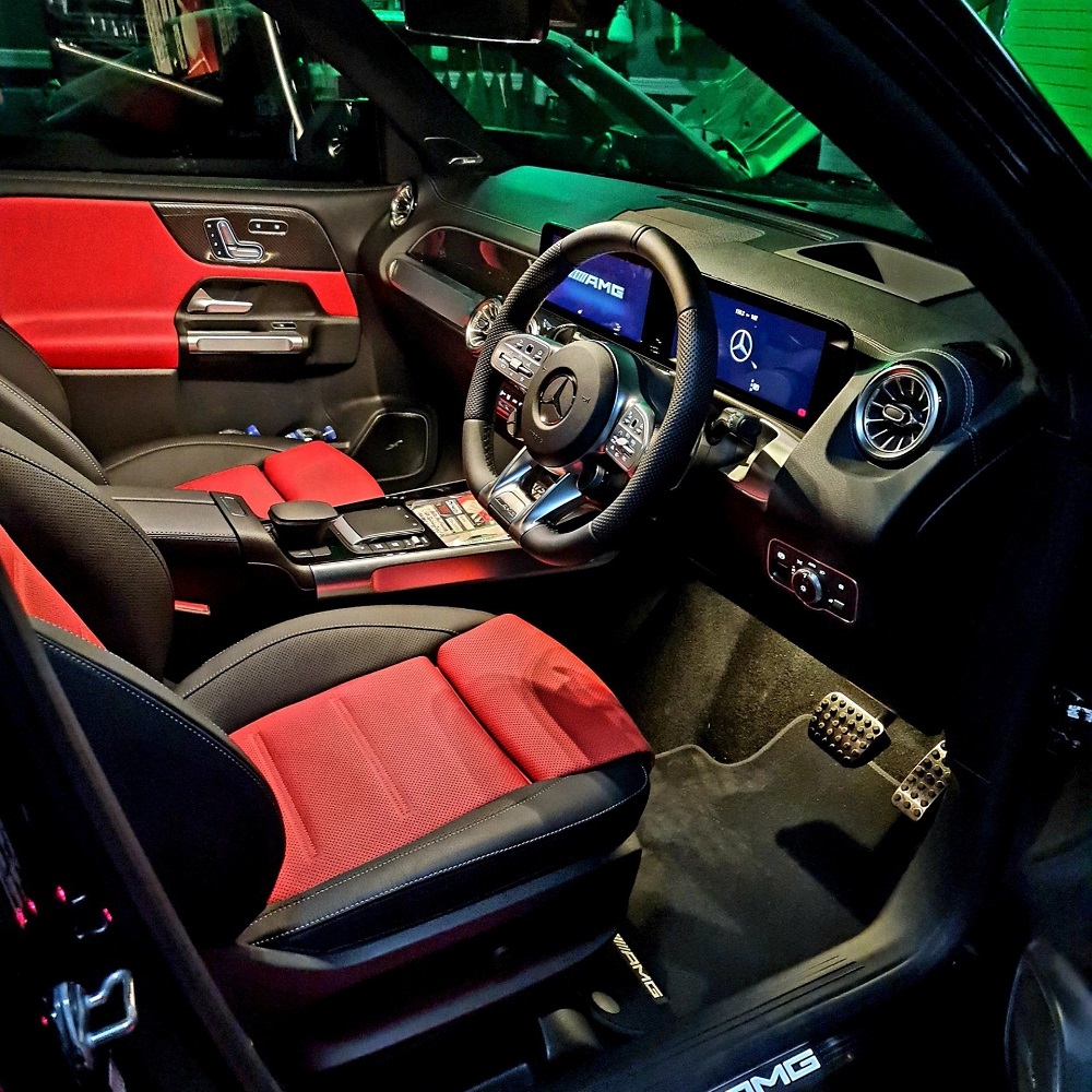 interior car detailing