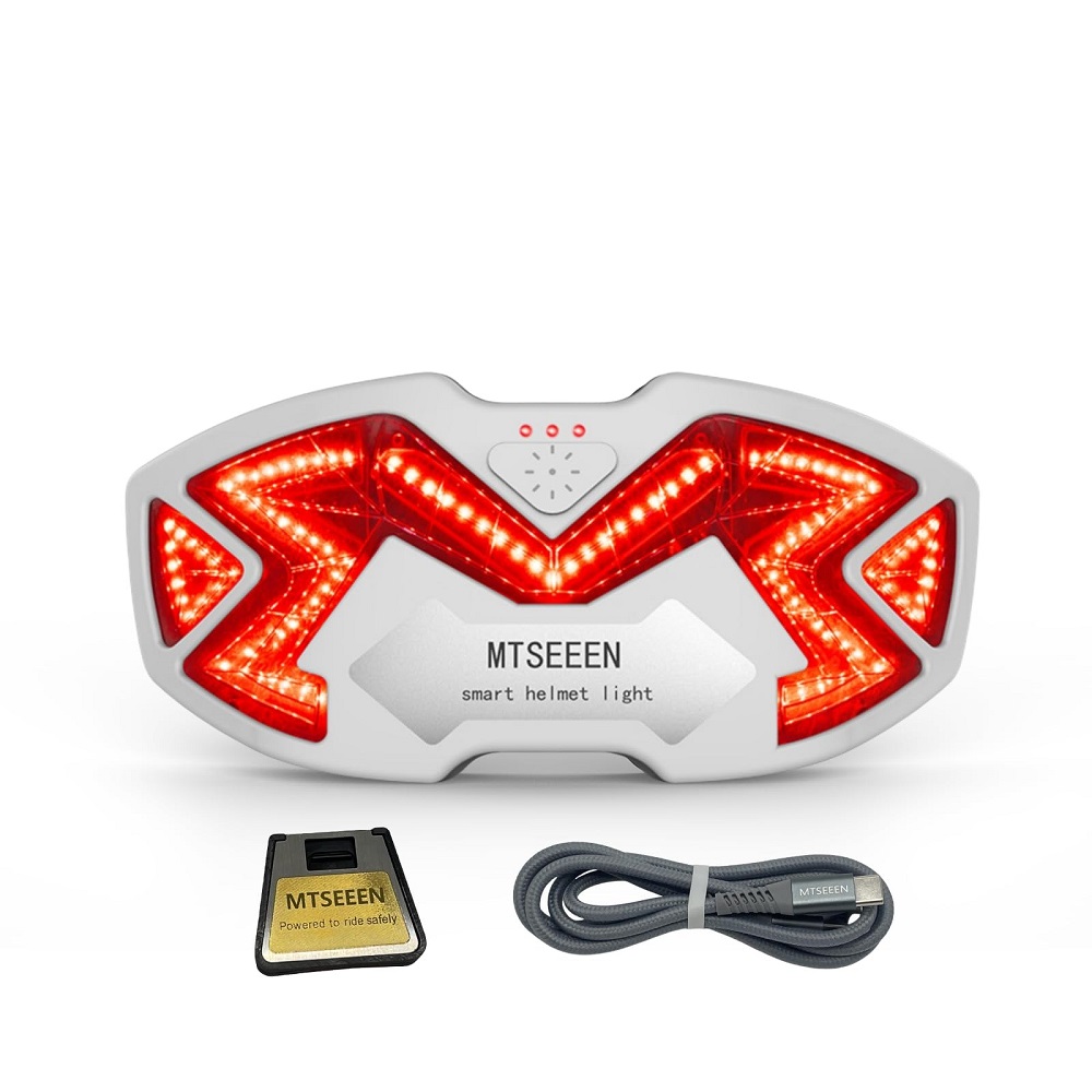 motorcycle helmet lights