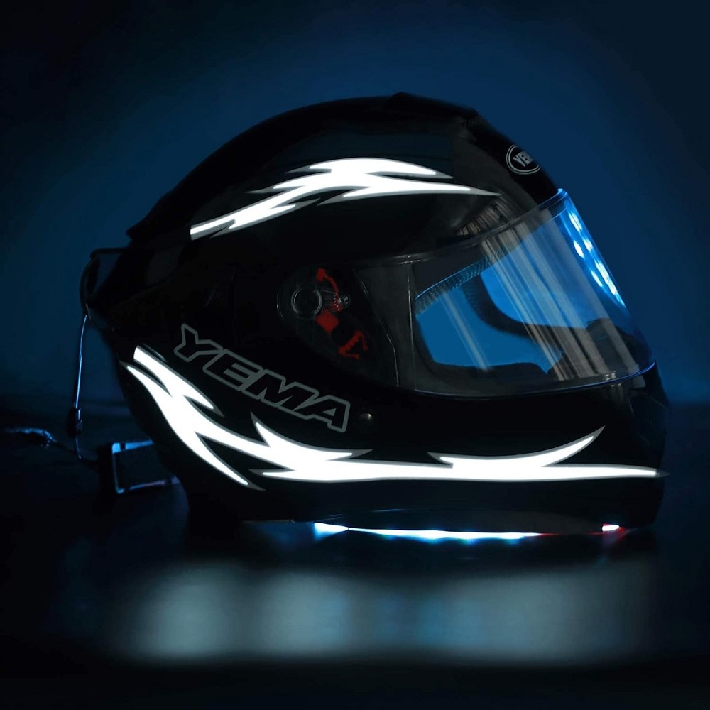 motorcycle helmet lights