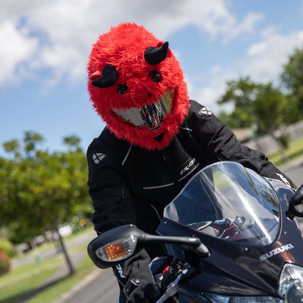 funny motorcycle helmets