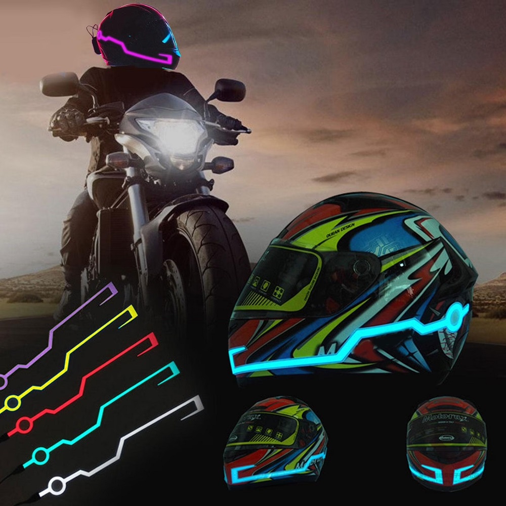 motorcycle helmet lights