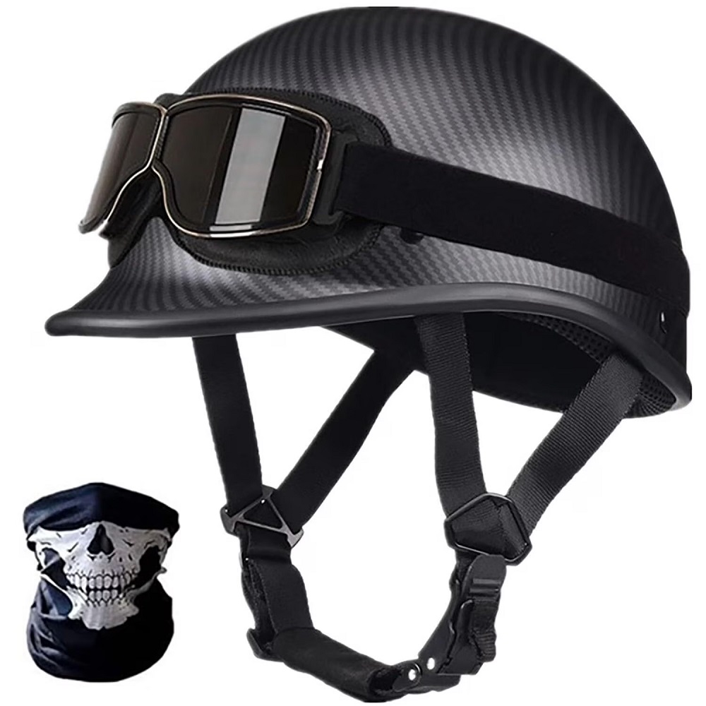half shell motorcycle helmets