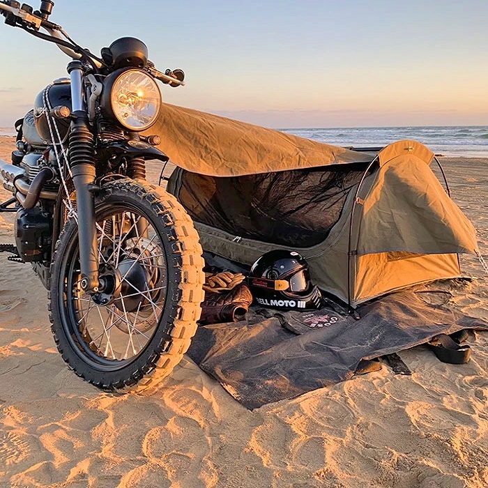 motorcycle tent trailer