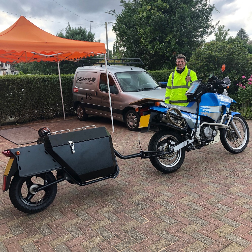 motorcycle tent trailer