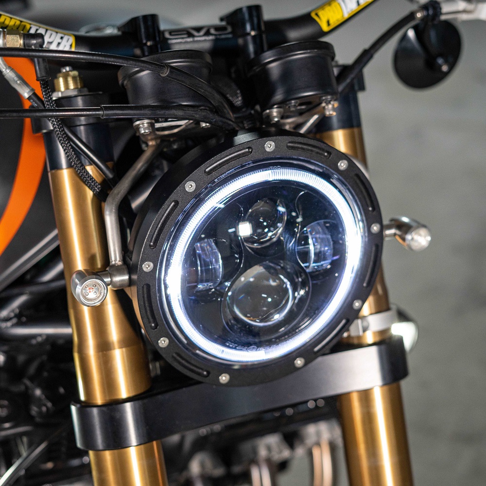 motorcycle led headlight