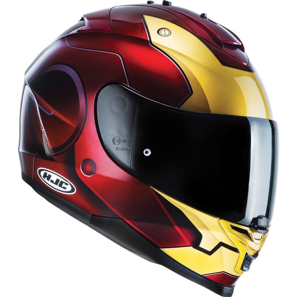 ironman motorcycle helmet