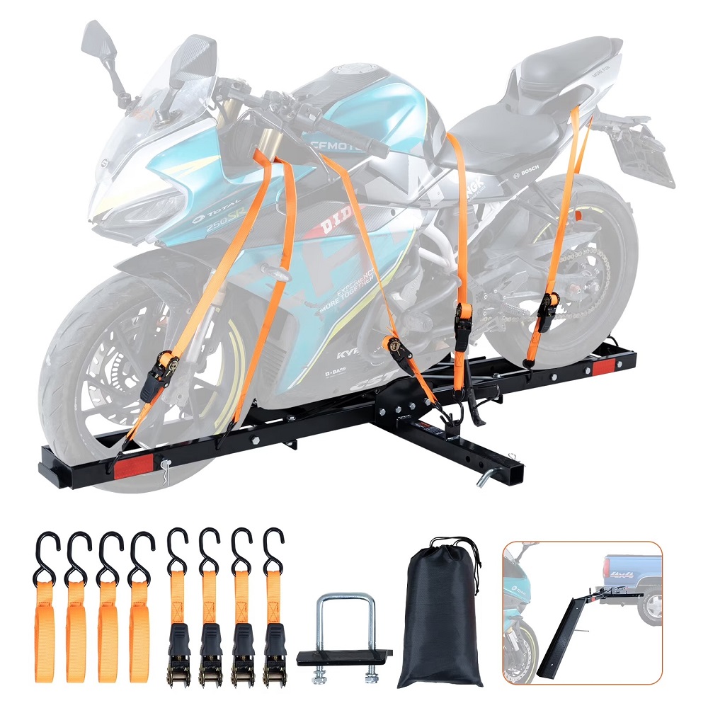 motorcycle hitch hauler