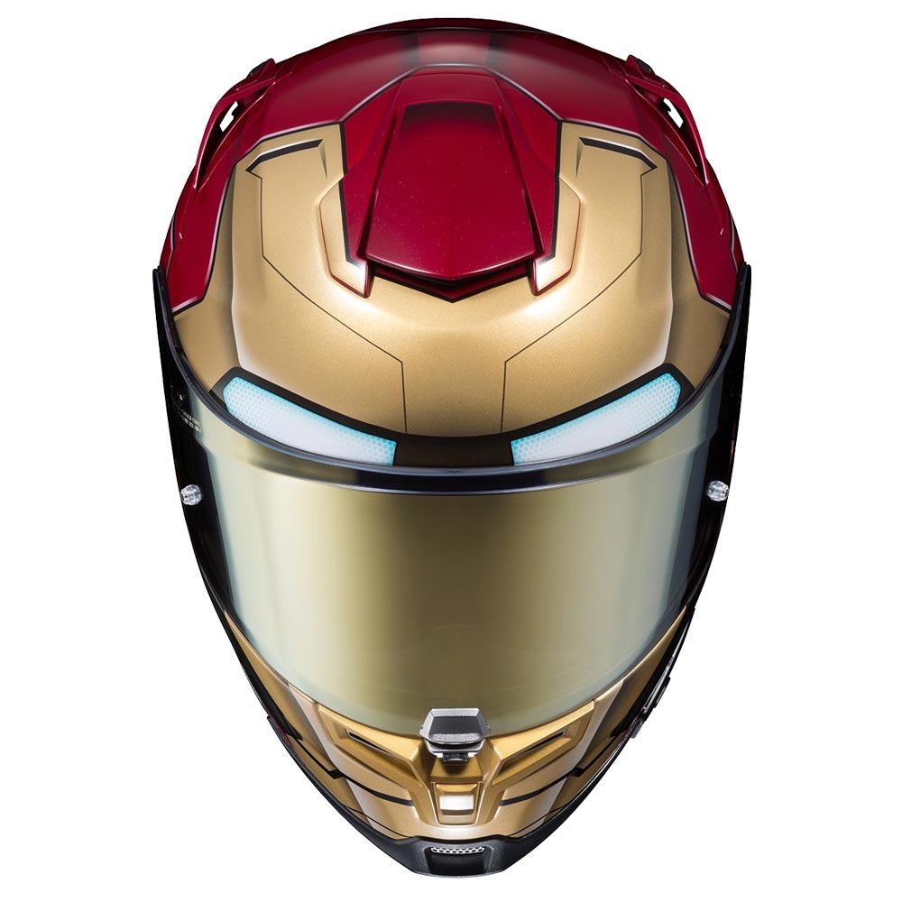 ironman motorcycle helmet