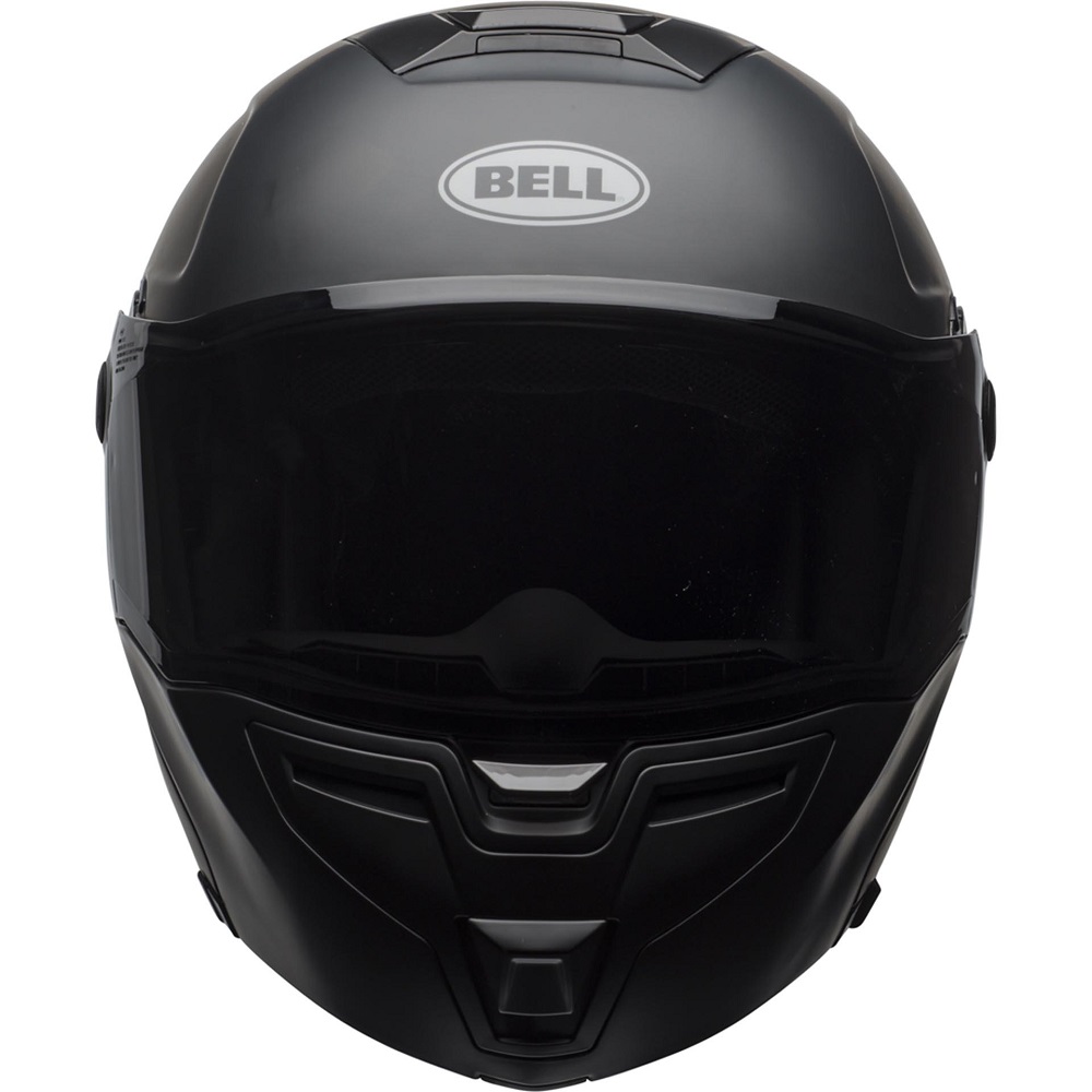 matte black motorcycle helmet