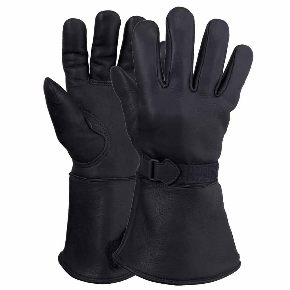 deerskin motorcycle gloves