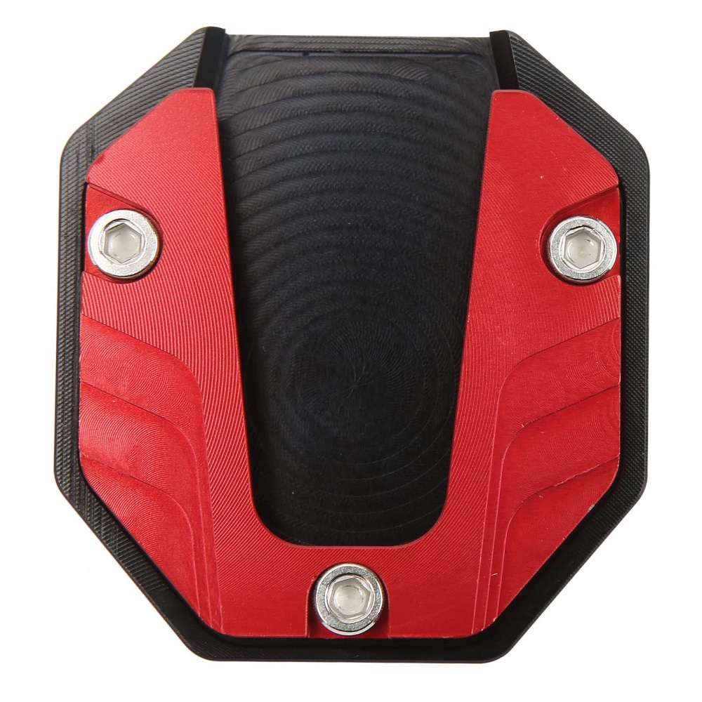 motorcycle kickstand pad