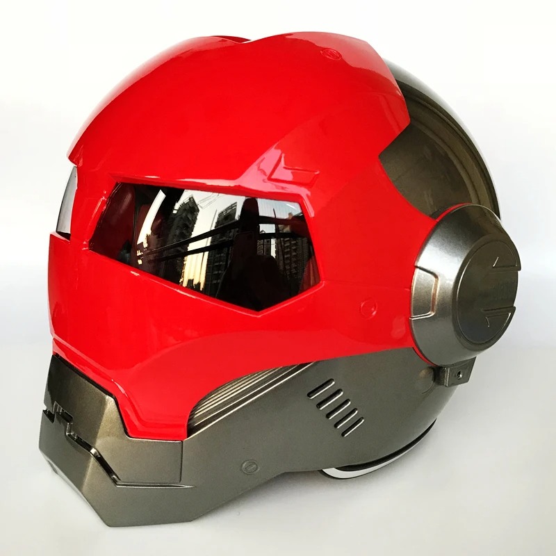 ironman motorcycle helmet