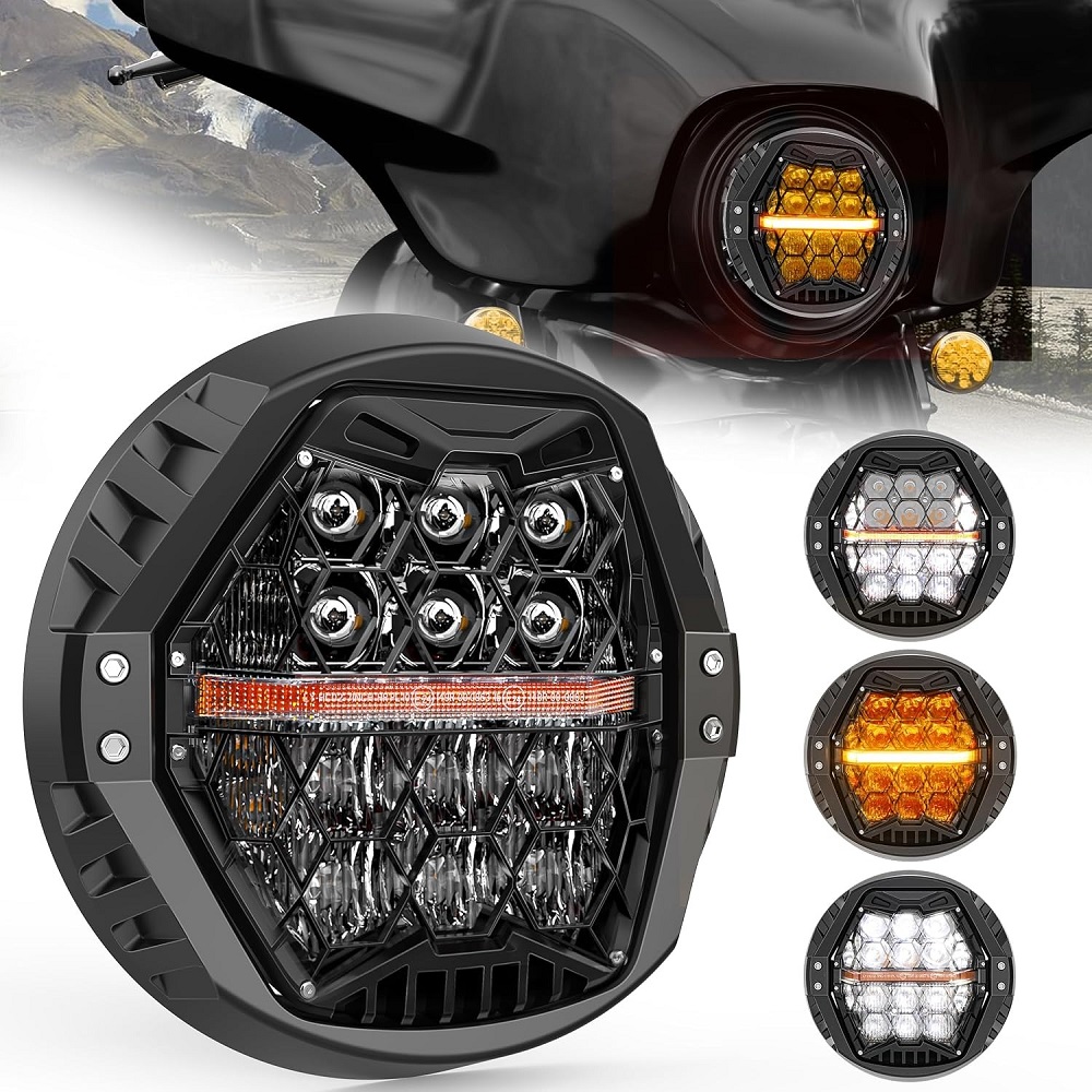 led motorcycle headlight