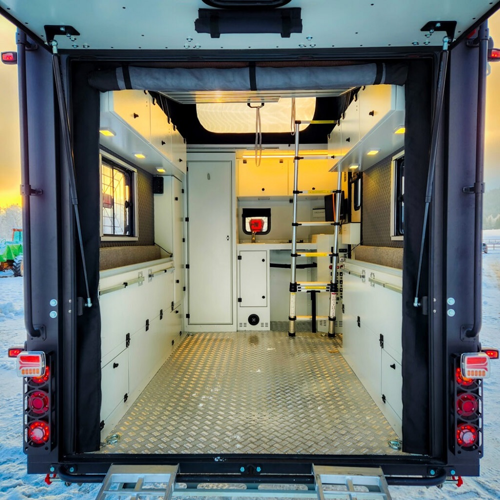 motorcycle trailer camper