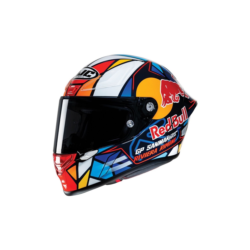 red bull motorcycle helmet
