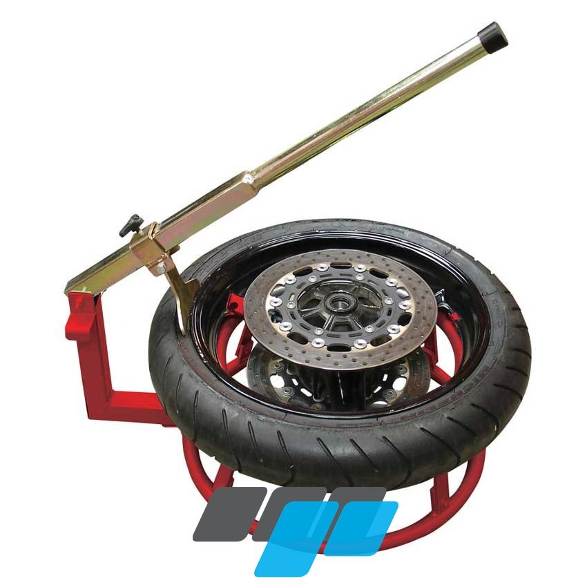 changing motorcycle tire