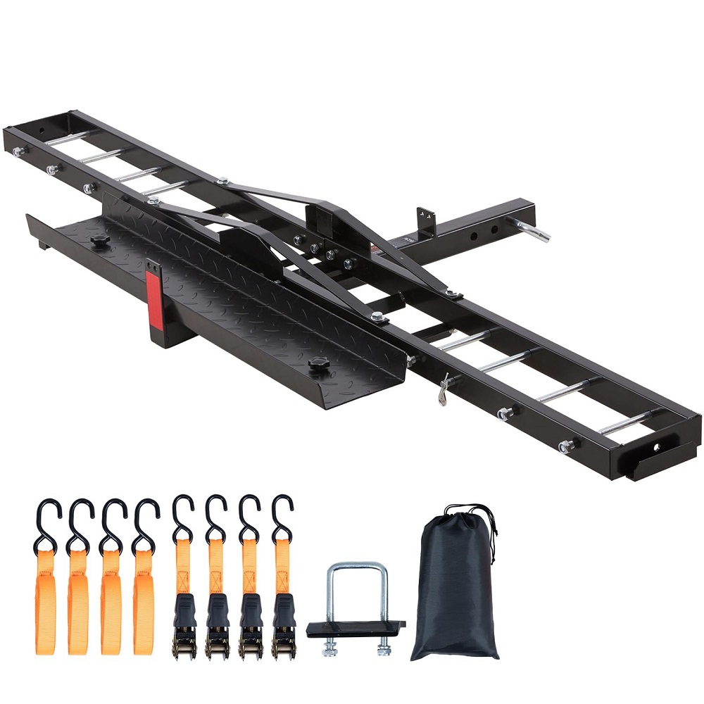 receiver hitch motorcycle carrier