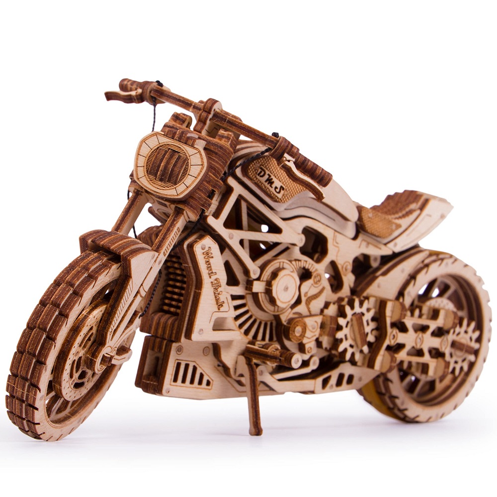 wooden motorcycle