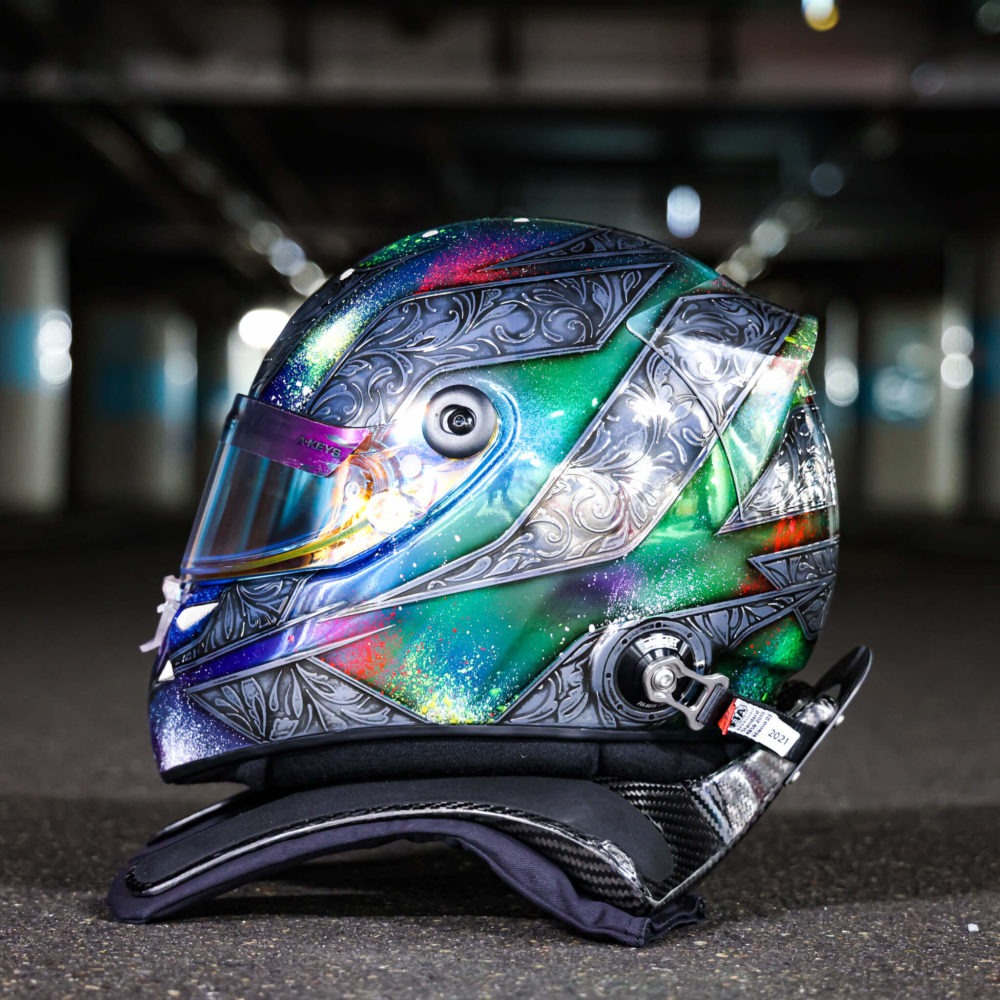 custom painted motorcycle helmets