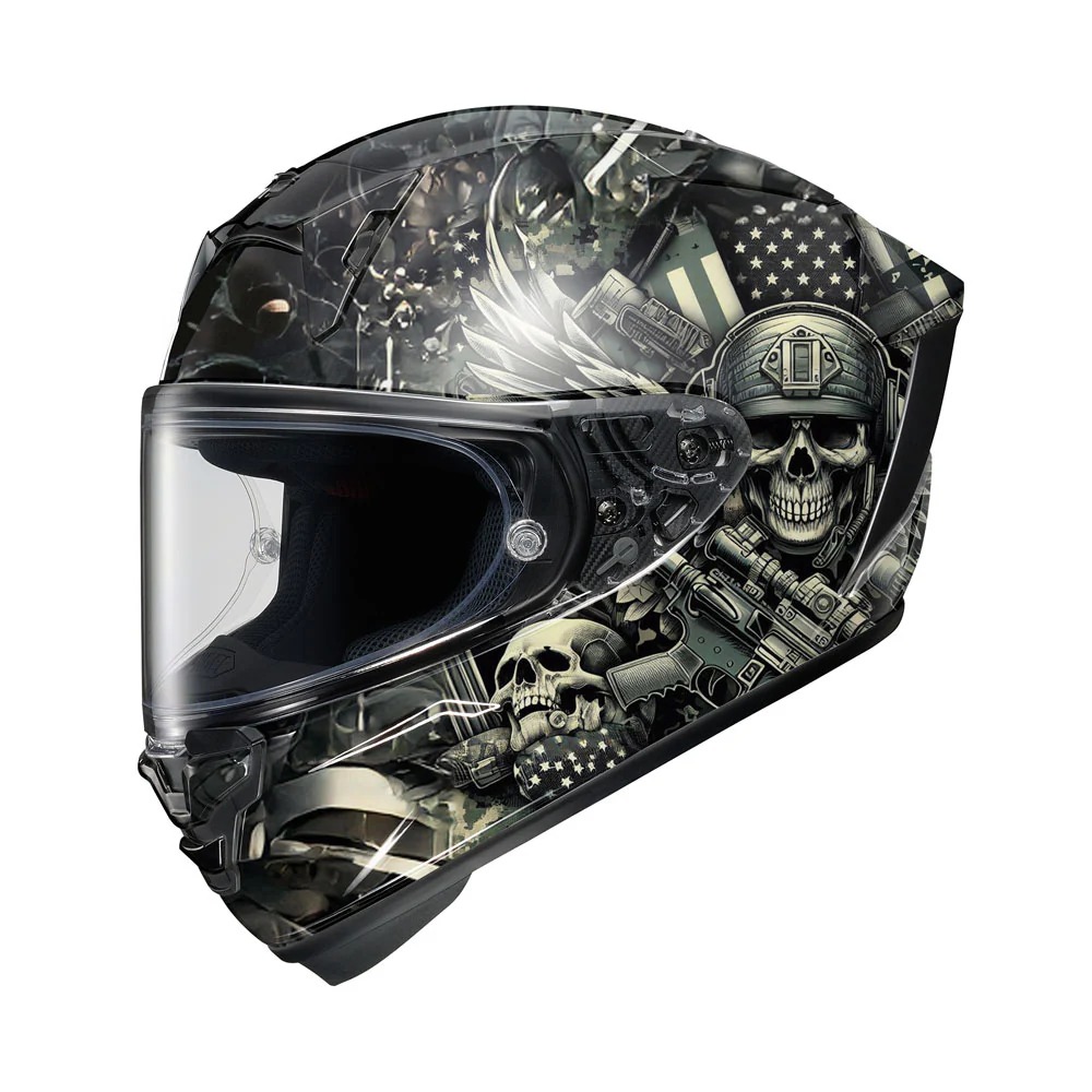 graphic motorcycle helmets