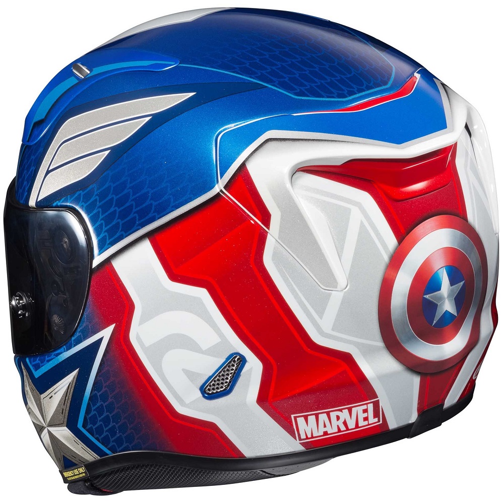 marvel motorcycle helmet