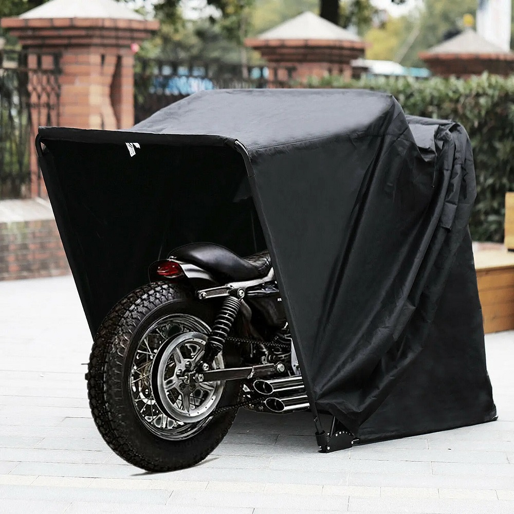 motorcycle shelter hard shell