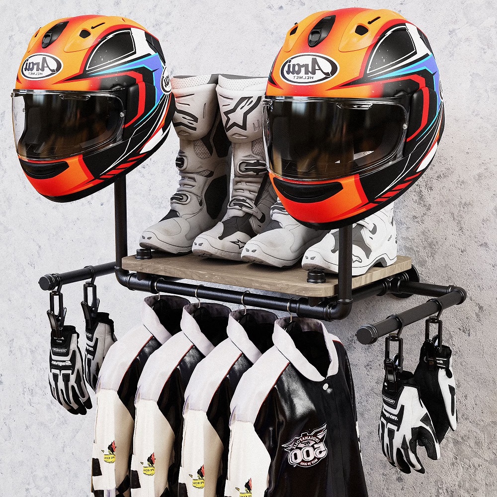 Motorcycle Helmet Rack: Stylish Designs to Showcase Your Helmet