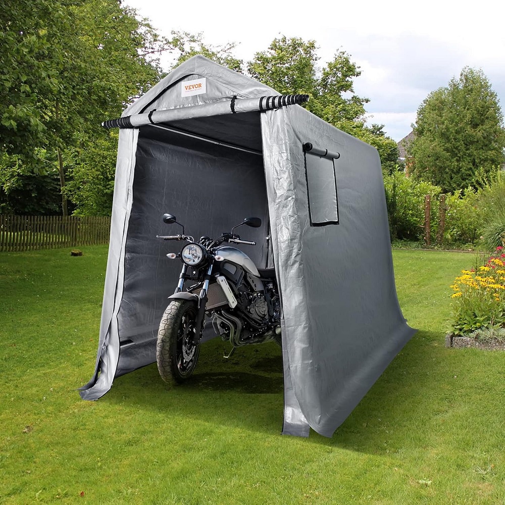 motorcycle shelter hard shell