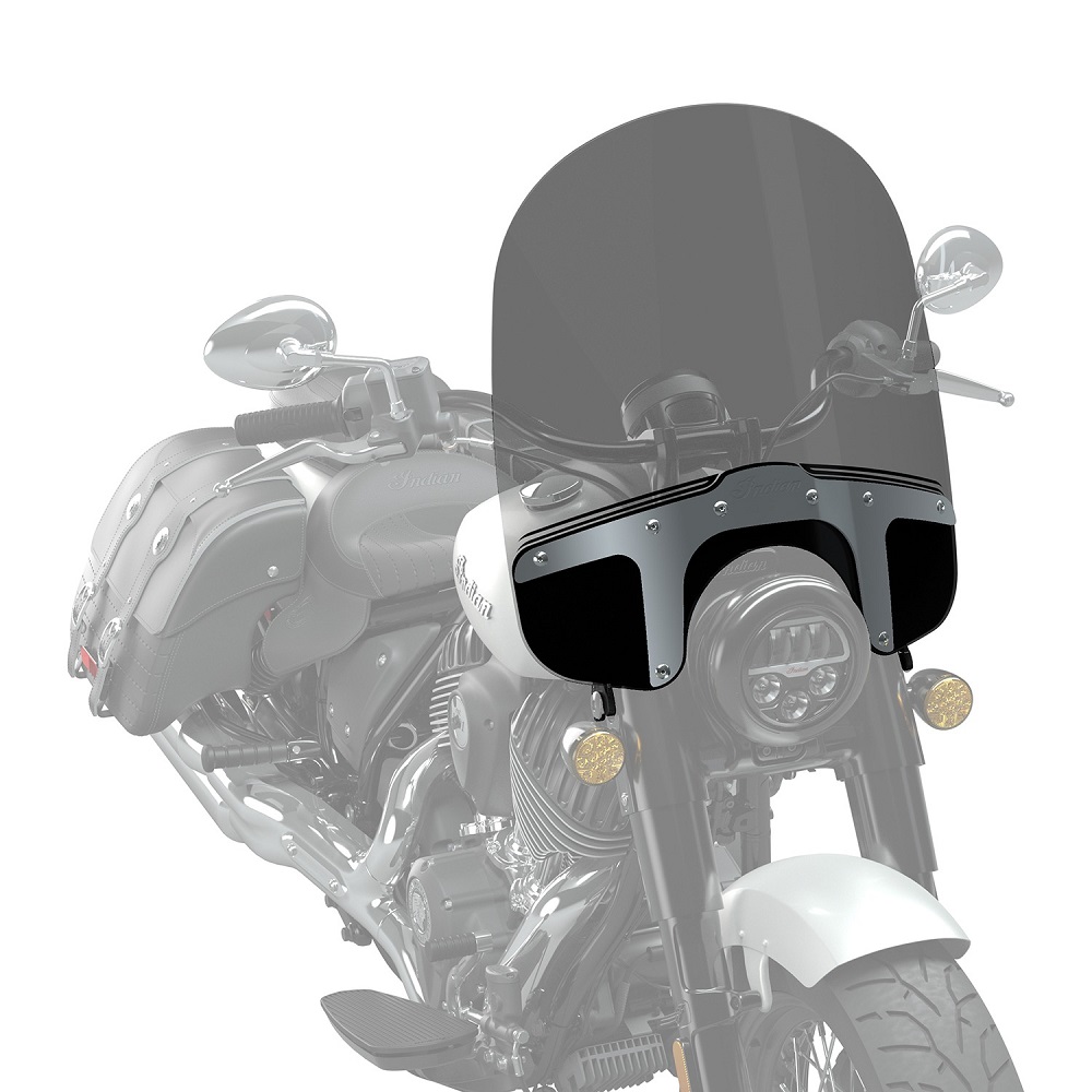 tinted motorcycle windshield