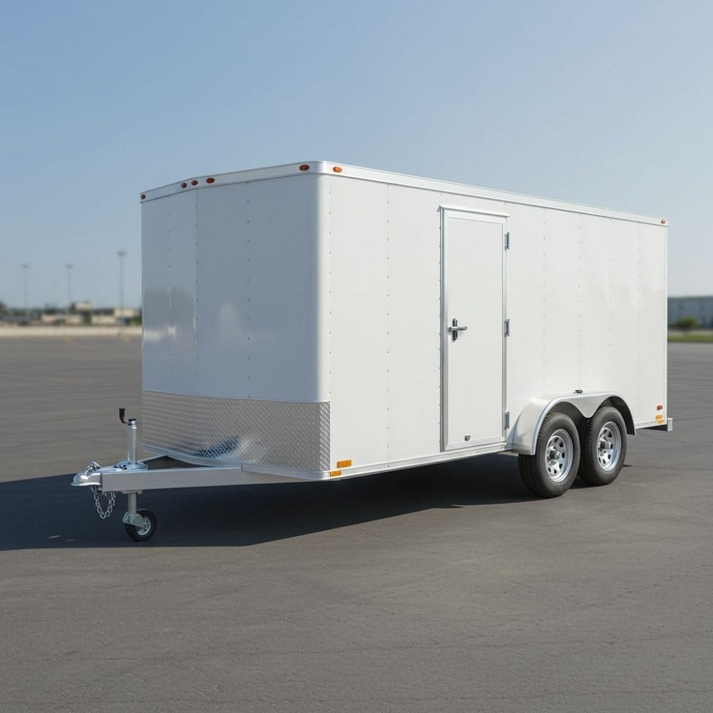 motorcycle enclosed trailer