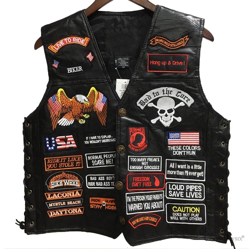 motorcycle club vest