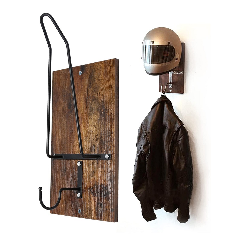 motorcycle helmet rack