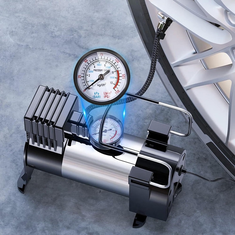 motorcycle tire pump