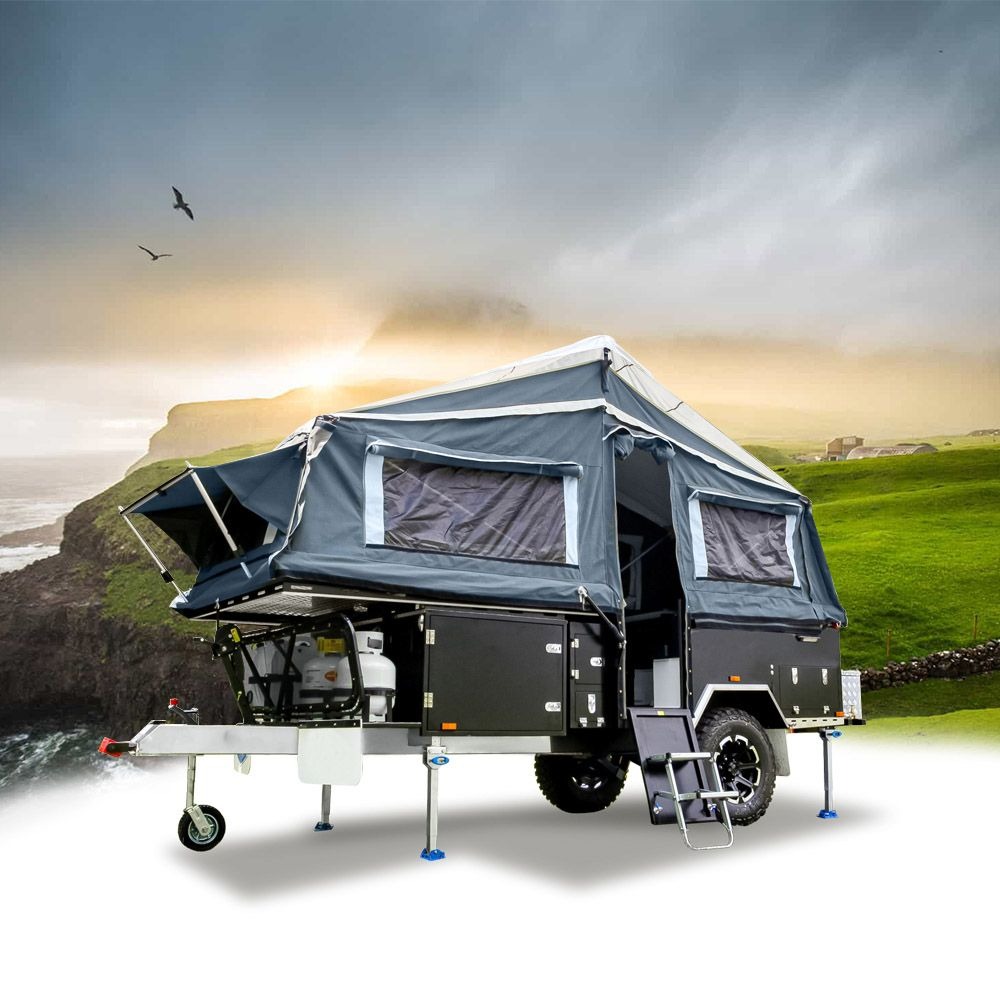 motorcycle trailer camper