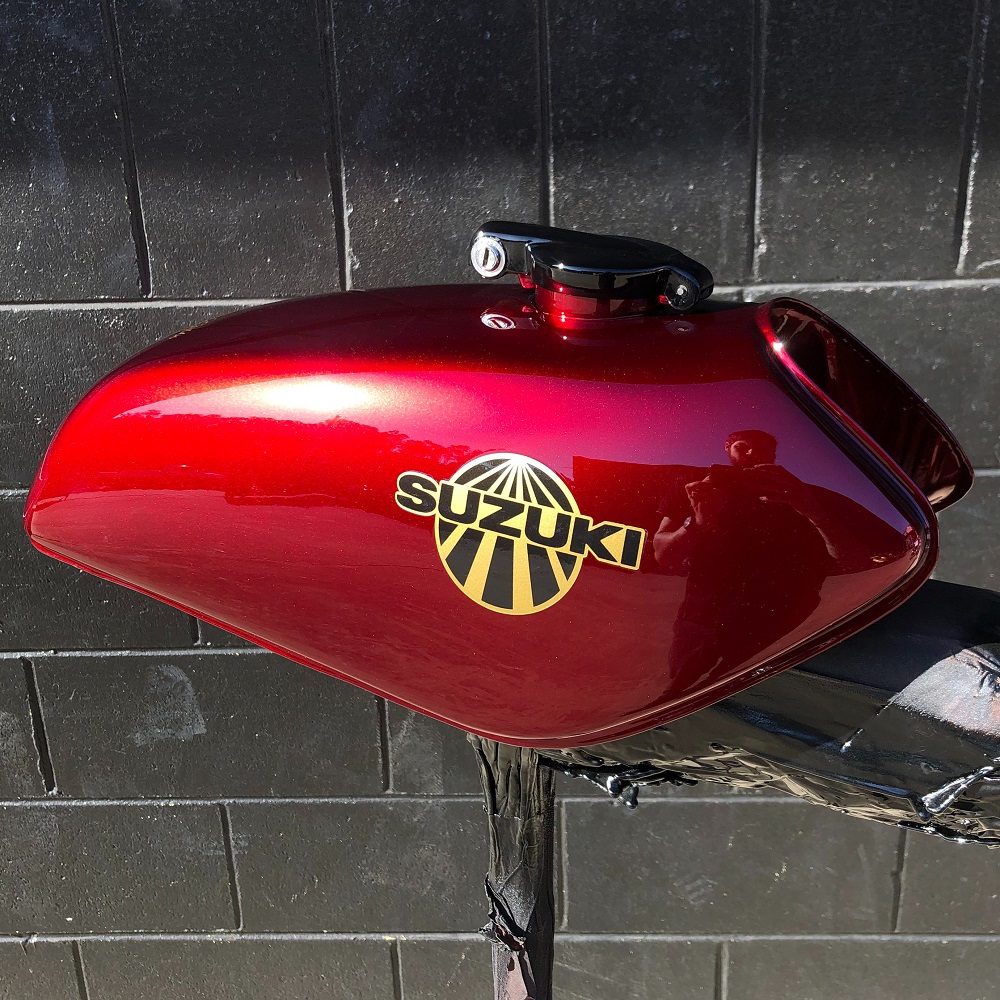 motorcycle gas tanks