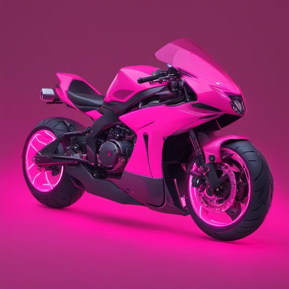 pink motorcycle for adults