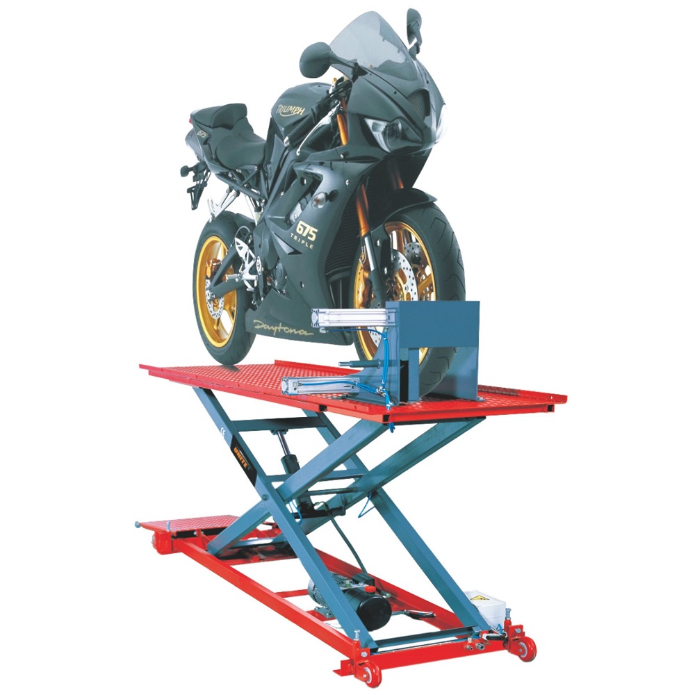 pneumatic motorcycle lift