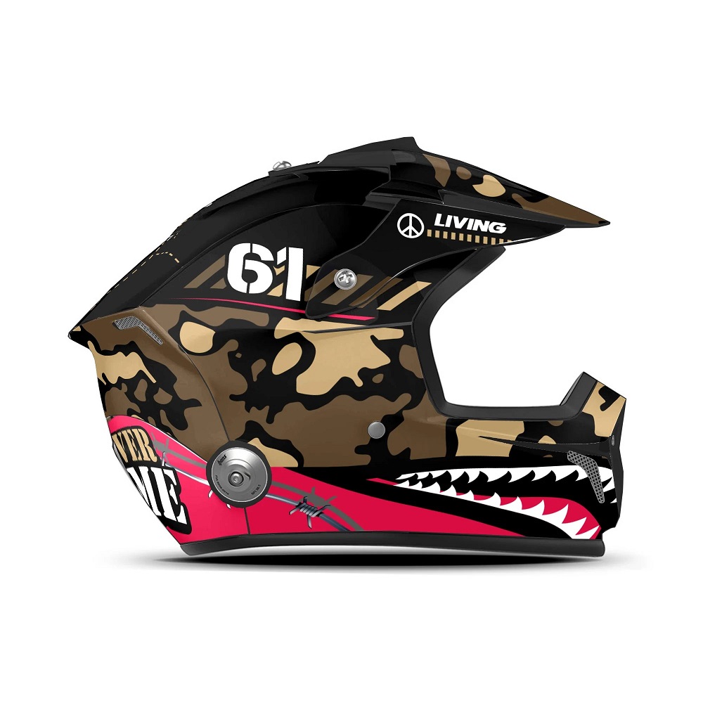 motorcycle helmet graphics kit