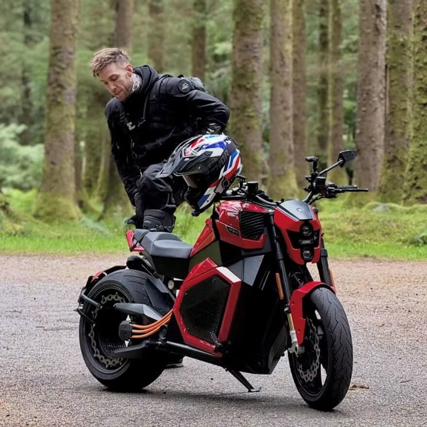 verge electric motorcycle