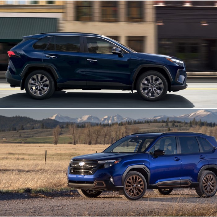 subaru forester vs rav4